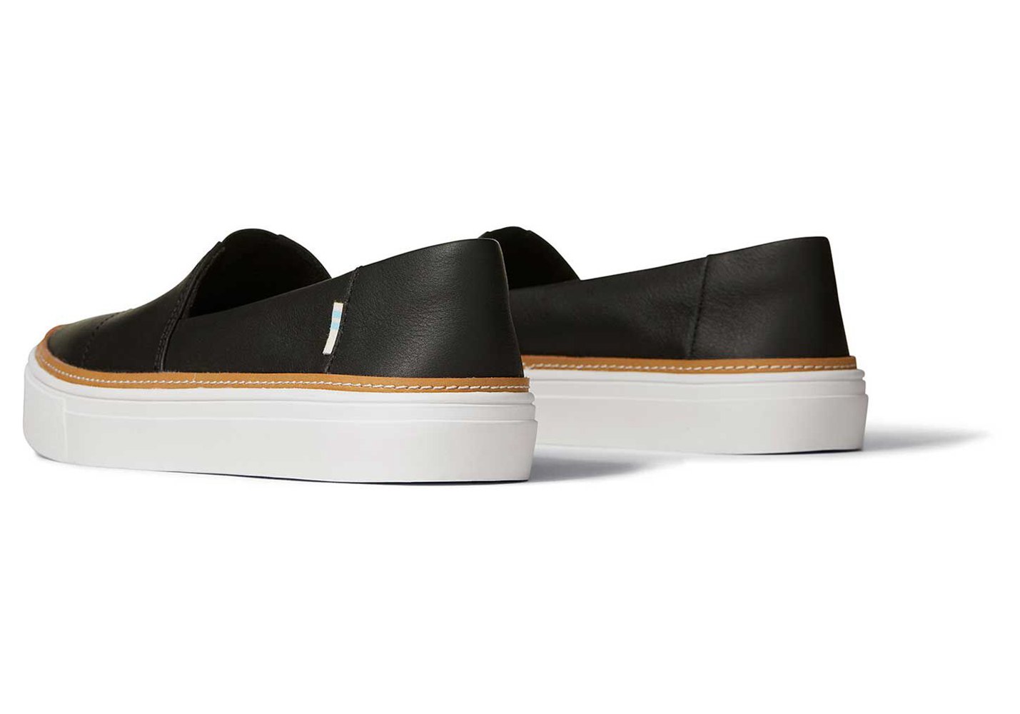 Toms Parker Slip On Black - Womens - 21874-HQXY